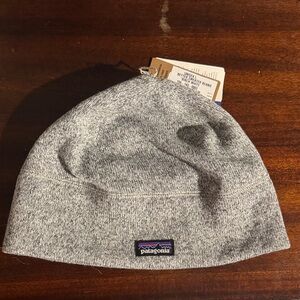 Patagonia Heather Gray Knit Hat